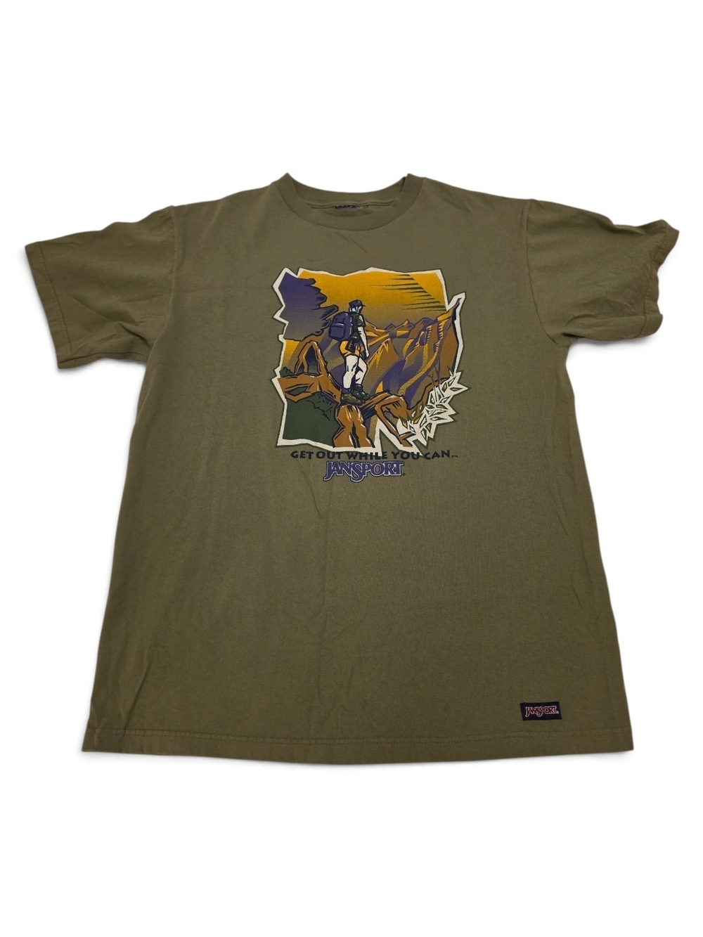 Jansport Get Out While You Can Graphic Adventure T-Shirt